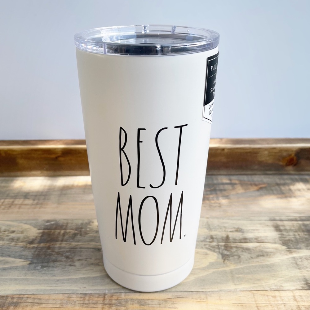 Rae Dunn Best Mom Insulated Tumbler With Lid
